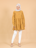 COTTON RUFFLE TUNIC CT212