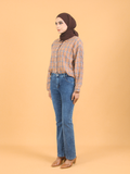 CHECKERED COTTON SHIRT CT234