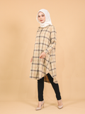GRID COTTON TUNIC CT209