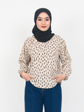 STROKE PATTERN BLOUSE CT195