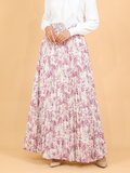 TROPICAL PLEATED SKIRT BS57