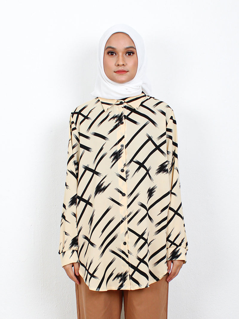 LOOSE EVELYN BLOUSE SHIRT CT148