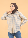 CHECKERED COTTON SHIRT CT234