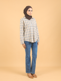 CHECKERED COTTON SHIRT CT234