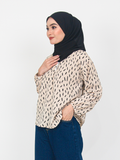STROKE PATTERN BLOUSE CT195
