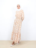 CARAMEL COTTON DRESS BD302