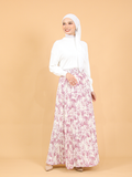 TROPICAL PLEATED SKIRT BS57