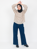 STROKE PATTERN BLOUSE CT195