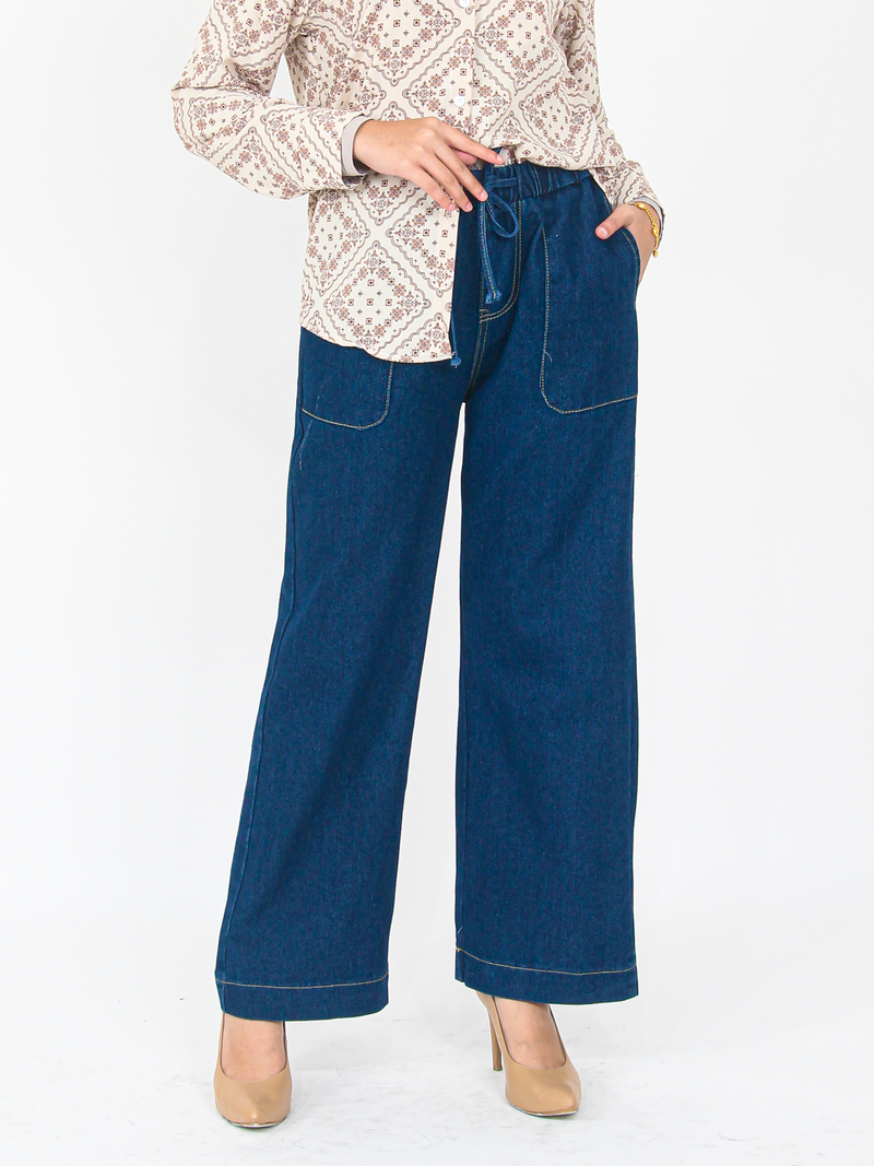 HIGH WAIST FLARED JEANS BP118