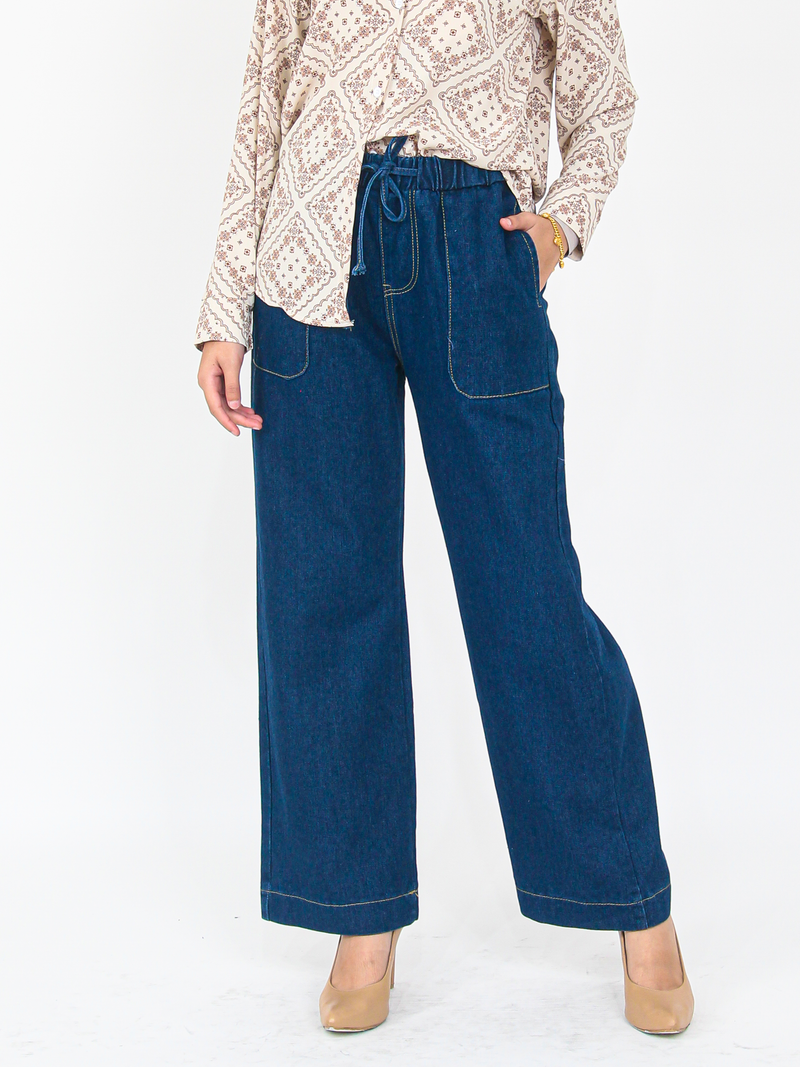 HIGH WAIST FLARED JEANS BP118