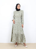 CARAMEL COTTON DRESS BD302