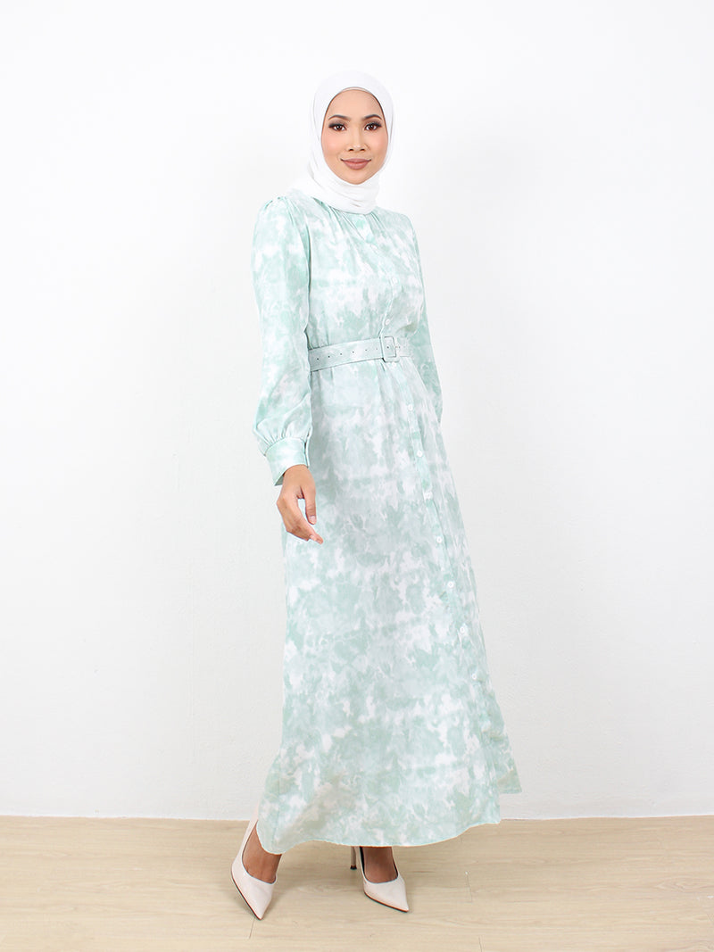 SKY MAXI LONG DRESS BD315