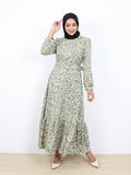 CARAMEL COTTON DRESS BD302