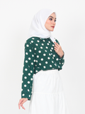 POLKA DOT BLOUSE SHIRT CT127