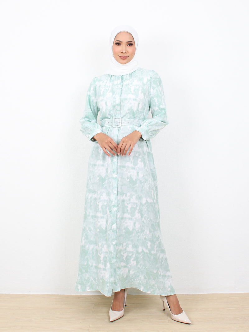 SKY MAXI LONG DRESS BD315