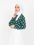 POLKA DOT BLOUSE SHIRT CT127