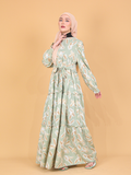 SEAMLESS TIE LONG DRESS BD328