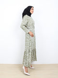 CARAMEL COTTON DRESS BD302