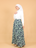 TROPICAL PLEATED SKIRT BS57