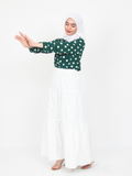 POLKA DOT BLOUSE SHIRT CT127