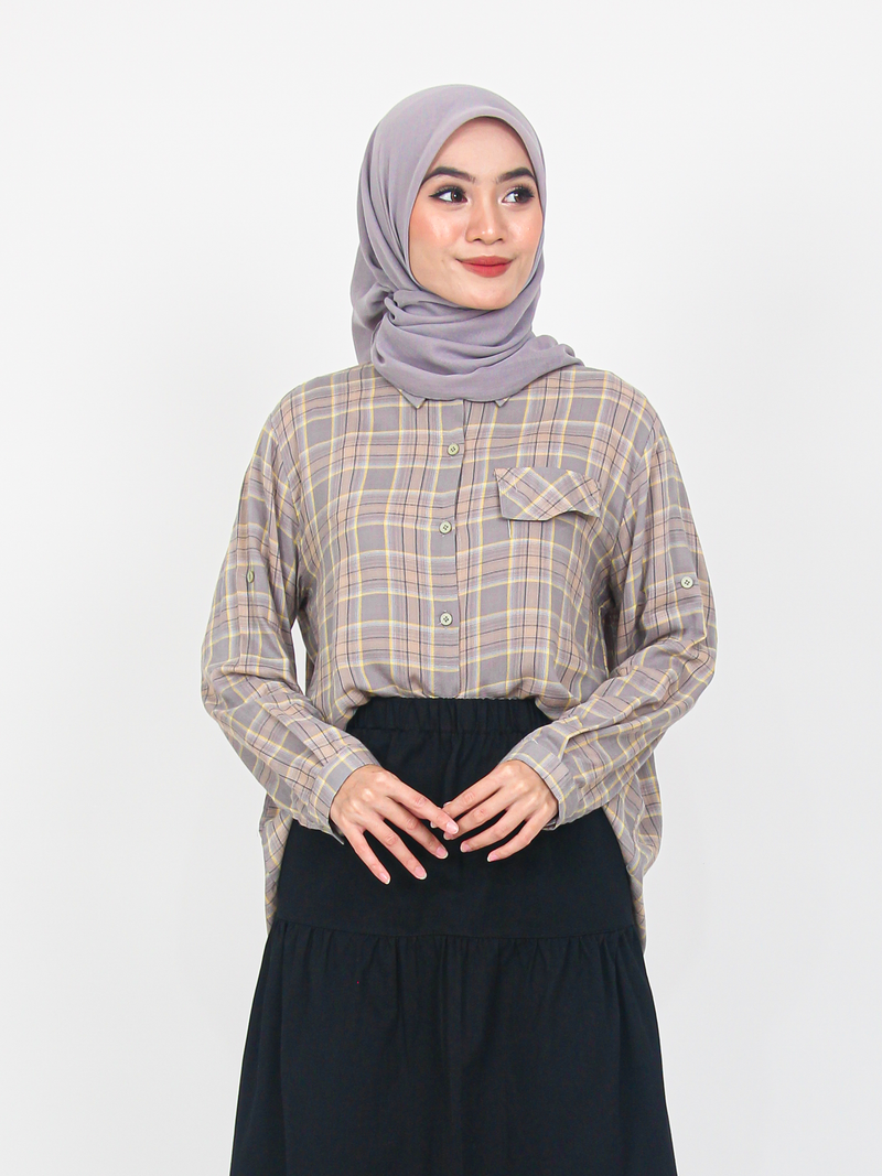 GLEN PLAID SHIRT CT201