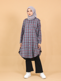 GRID COTTON TUNIC CT209