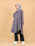 GRID COTTON TUNIC CT209