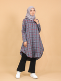GRID COTTON TUNIC CT209