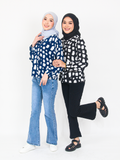 BLOB PRINTED BLOUSE CT170