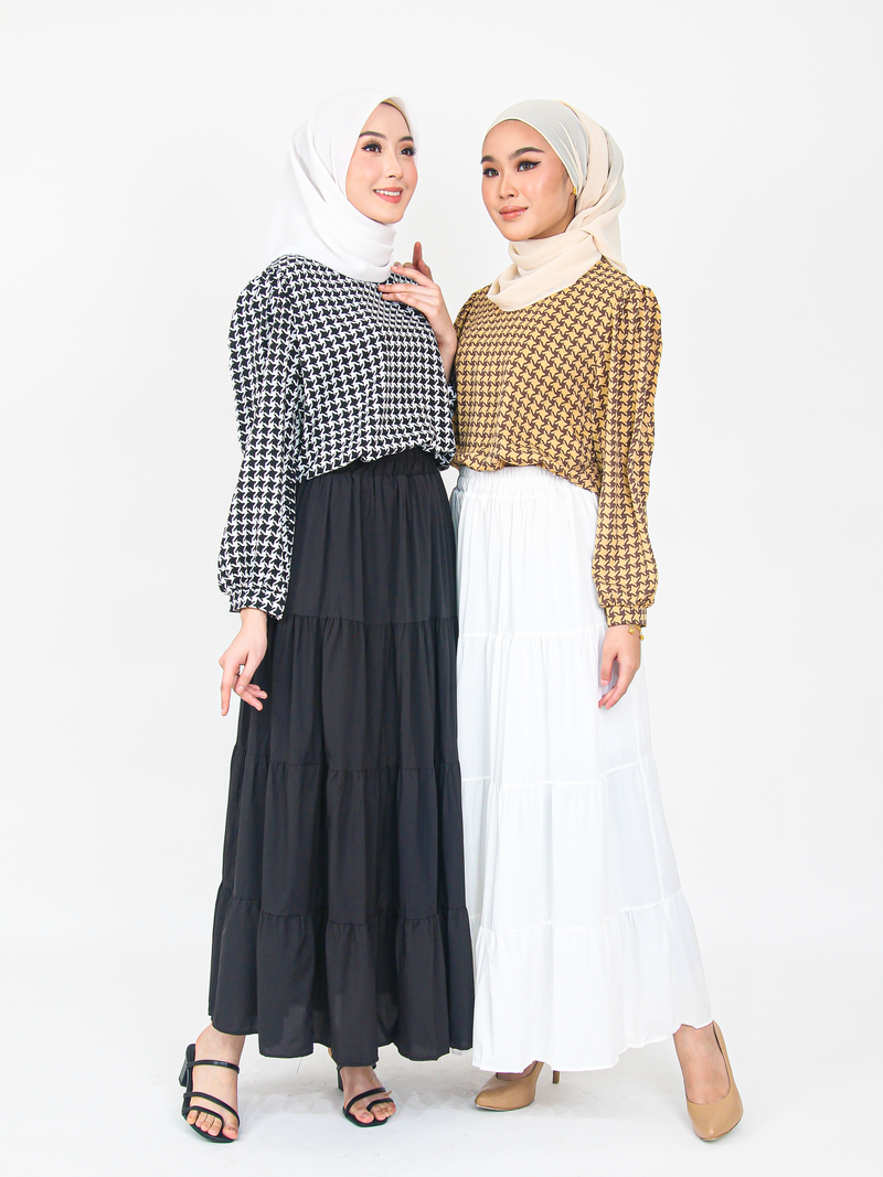 GLEN PATTERN BLOUSE CT166