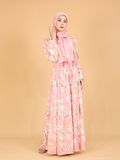 SEAMLESS TIE LONG DRESS BD328