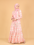 SEAMLESS TIE LONG DRESS BD328