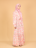 SEAMLESS TIE LONG DRESS BD328