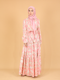 SEAMLESS TIE LONG DRESS BD328