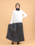 PLAIN ROUND NECK BLOUSE CT231