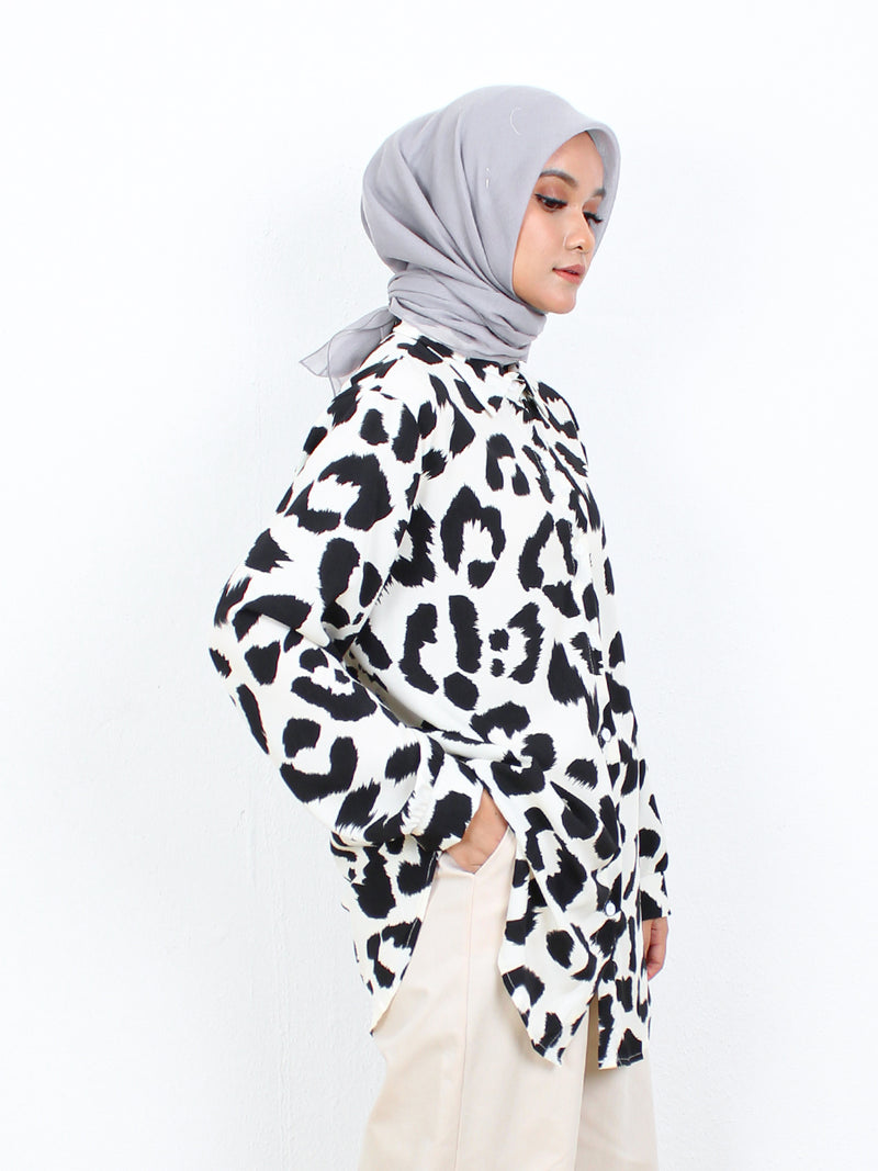 LOOSE STROKES BLOUSE SHIRT CT147