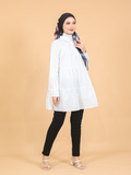 COTTON RUFFLE TUNIC CT212