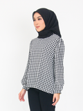 GLEN PATTERN BLOUSE CT166