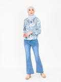 PAISLEY FLORAL BLOUSE CT169