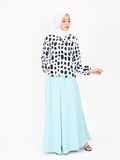 BLOB PRINTED BLOUSE CT170