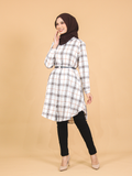GRID COTTON TUNIC CT209
