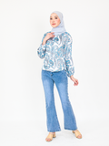 PAISLEY FLORAL BLOUSE CT169
