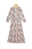 ROSEA FLORAL LONG DRESS BD351