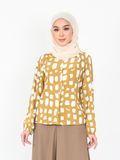 BLOB PRINTED BLOUSE CT170