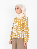 BLOB PRINTED BLOUSE CT170