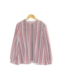 WEAVE PATTERN BLOUSE BT839