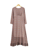 MELINDA LONG SLEEVES DRESS BD250
