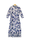 FLORAL VINTAGE LONG DRESS BD229