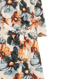 SUMMER FLORAL LONG DRESS BD230 M