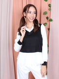 TWO TONE COLLAR SHIRT CT090